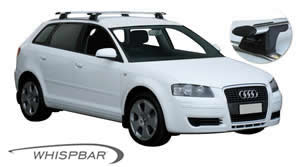 Audi A3 roof rack Yakima Whispbar